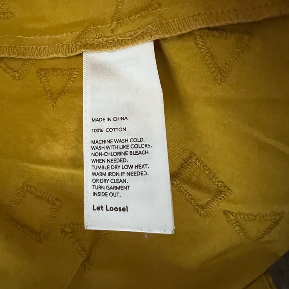 Kate Spade Saturday Mustard Yellow Circle Skirt - Picture 6 of 9